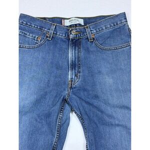 Levi's 505 Regular Fit Blue Denim Jeans Men's W33 L32 (actual L30)